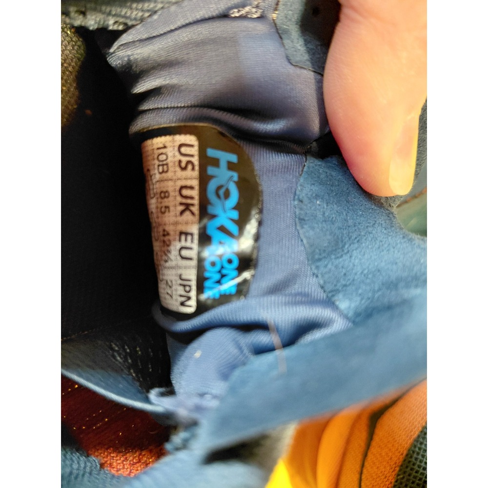 Hoka Speedgoat 5 Women's Trail Running‎ Shoes Teal Orange Size 10 - Picture 6 of 7